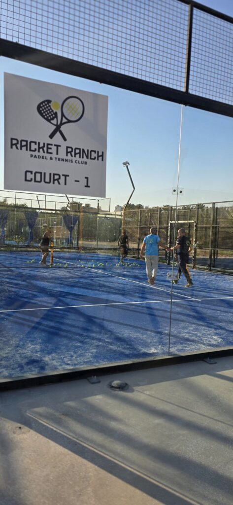 BCN Padel Academy and Bandeja Courts Riyadh training session - International padel collaboration Saudi Arabia